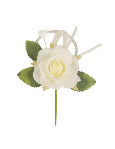 New Rosellina Malika Ramo Crema 15,5cm | G3S Ingrosso