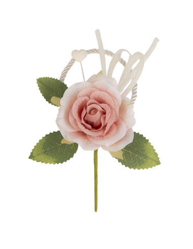 New Rosellina Malika Ramo Rosa antico 15,5cm | Vendita Ingrosso G3S
