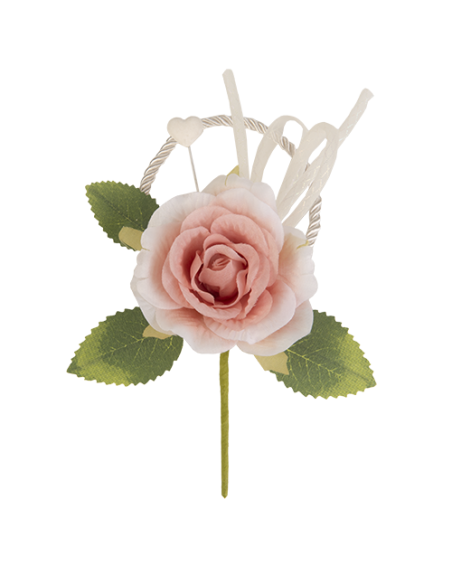 New Rosellina Malika Ramo Rosa antico 15,5cm | Vendita Ingrosso G3S
