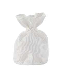 Onda Sacchetto tondo Palla Bianco Ø7cm x h11,5cm | G3S