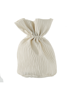 Onda Sacchetto tondo Palla Crema Ø7cm x h11,5cm | G3S Ingrosso