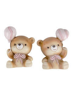 Palla Orso Magnete Orsetto Celeste Baby - 2 soggetti assortiti 5,5cm | G3S