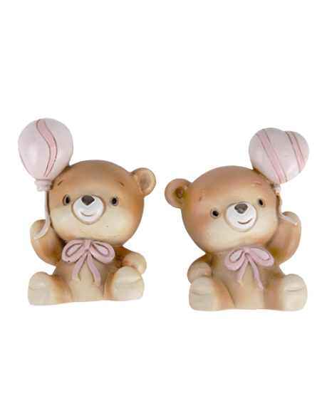 Palla Orso Magnete Orsetto Celeste Baby - 2 soggetti assortiti 5,5cm | G3S