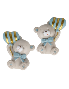 Pupo Magnete Orsetto Celeste Baby - 2 soggetti assortiti 6cm | G3S