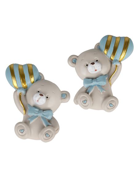 Pupo Magnete Orsetto Celeste Baby - 2 soggetti assortiti 6cm | G3S
