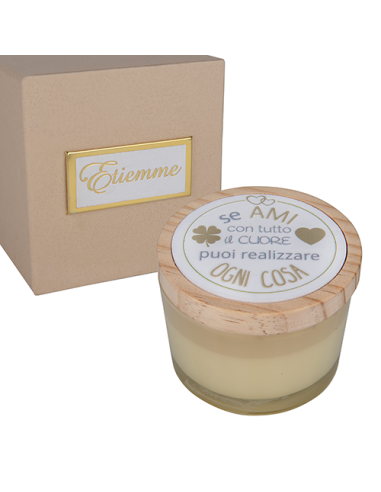 Sfavilla Candela Cuore Ø7,5cm x h6cm con scatola | G3S Bomboniere