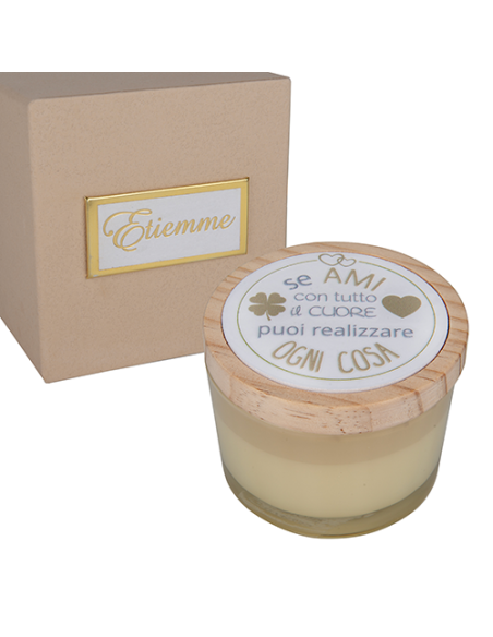 Sfavilla Candela Cuore Ø7,5cm x h6cm con scatola | G3S Bomboniere