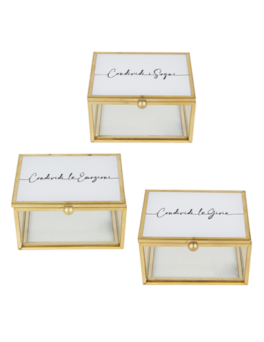 Share Scatola - 3 soggetti assortiti 8x6,5cm | G3S
