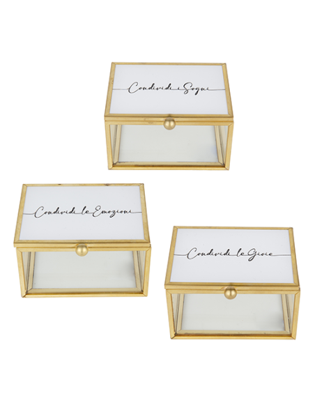 Share Scatola - 3 soggetti assortiti 8x6,5cm | G3S