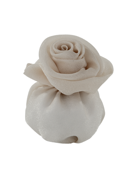Soft Rose Sacchetto Beige Ø6cm x h9cm | G3S Ingrosso