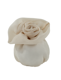 Soft Rose Sacchetto Beige Ø8cm x h10cm | G3S Bomboniere