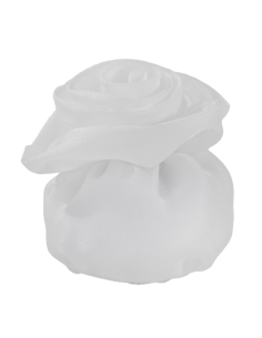 Soft Rose Sacchetto Bianco Ø8cm x h10cm | Vendita Ingrosso G3S