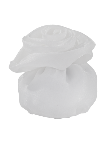 Soft Rose Sacchetto Bianco Ø8cm x h10cm | Vendita Ingrosso G3S