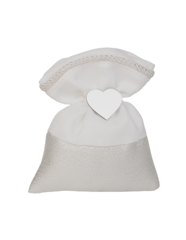Splendor Sacchetto Silver 10x12cm | G3S Bomboniere