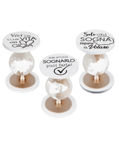 Volando Mappamondo Viaggio - 3 soggetti assortiti h8cm | G3S