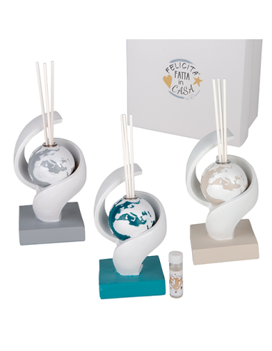 World Diffusore - 3 soggetti assortiti h14cm con scatola | G3S Ingrosso