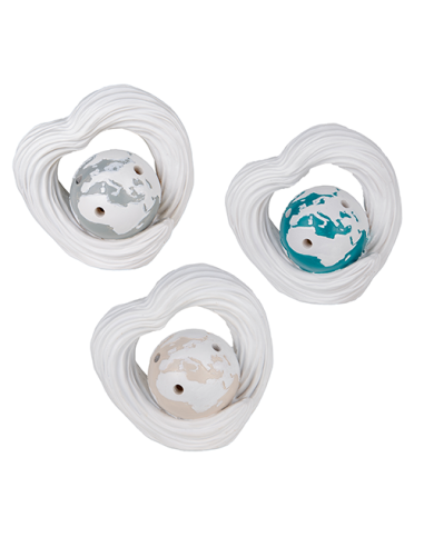 World Lampada LED Cuore - 3 soggetti assortiti 11cm x h10cm | G3S Bomboniere