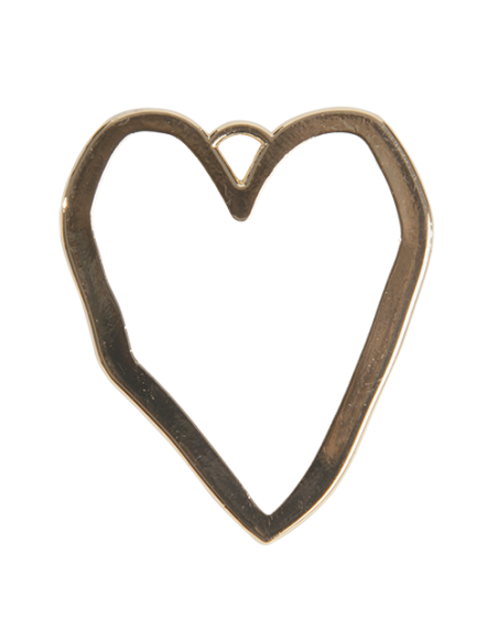 Zama Applicazione Cuore Oro 4cm | G3S Bomboniere
