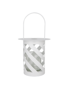 Eco Lanterna in metallo Ø15cm x h16cm AL122 | G3S