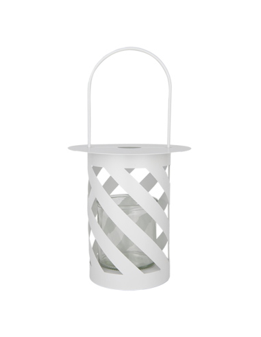 Eco Lanterna in metallo Ø15cm x h16cm AL122 | G3S