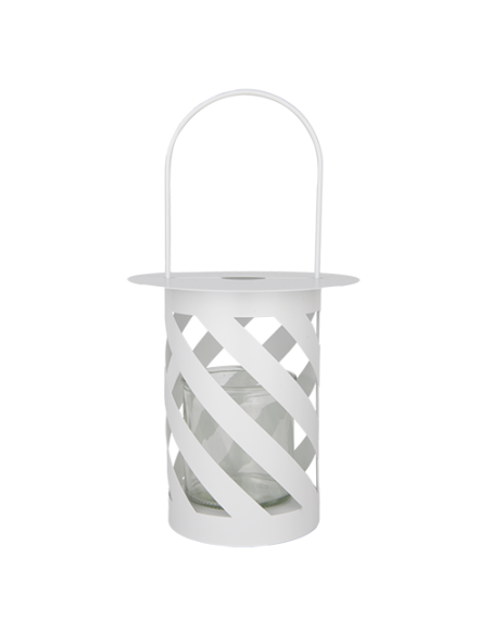 Eco Lanterna in metallo Ø15cm x h16cm AL122 | G3S