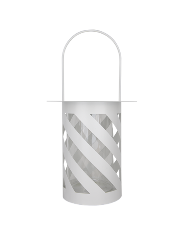 Eco Lanterna in metallo Ø23cm x h24,5cm AL123 | G3S Ingrosso