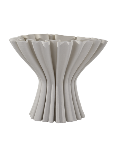 Sand Coppa 3D in porcellana Ø25cm x h22cm AL153 | G3S Ingrosso