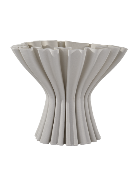 Sand Coppa 3D in porcellana Ø25cm x h22cm AL153 | G3S Ingrosso