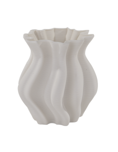 Sand Vasetto 3D in porcellana Ø11,5cm x h12cm AL150 | Vendita Ingrosso G3S