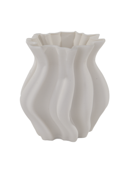 Sand Vasetto 3D in porcellana Ø11,5cm x h12cm AL150 | Vendita Ingrosso G3S