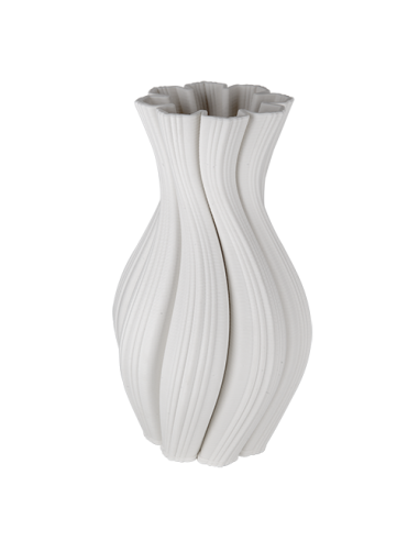 Sand Vaso Fiore 3D in porcellana Ø21cm x h37cm AL156 | G3S