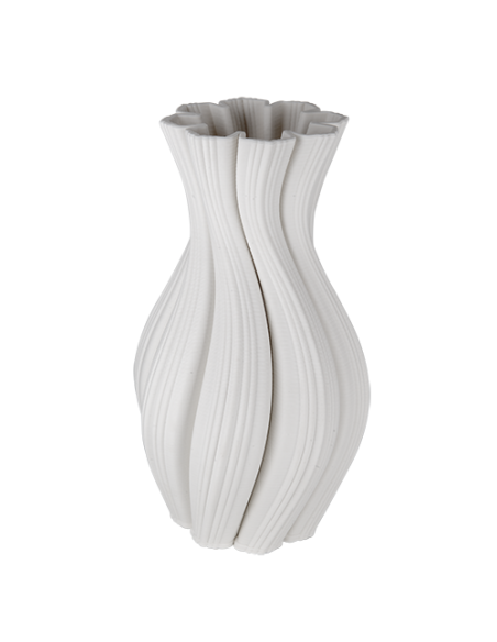 Sand Vaso Fiore 3D in porcellana Ø21cm x h37cm AL156 | G3S