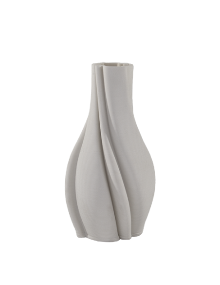 Sand Vaso Onda 3D in porcellana Ø11cm x h22cm AL154 | Vendita Ingrosso G3S