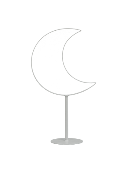 Step Stand luna bianco 19cm x h35cm AL138 | Vendita Ingrosso G3S