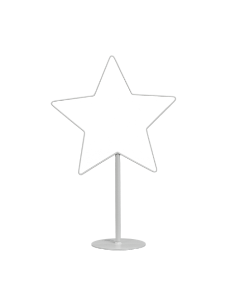 Step Stand stella bianco 23cm x h35cm AL140 | G3S