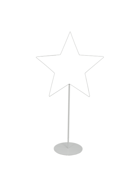 Step Stand stella bianco 74cm x h130cm AL141 | G3S Ingrosso