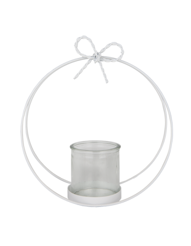 Step Portacandela arco bianco 23cm x h24,5cm AL125 | Vendita Ingrosso G3S