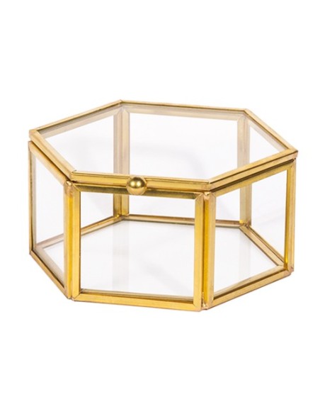 Golden Box Scatola esagonale 8