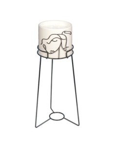 Visi Candela decorativa 22cm (Ø17cm) x h55cm