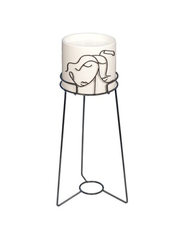 Visi Candela decorativa 22cm (Ø17cm) x h55cm