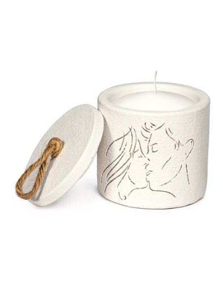 Beso Candela Ø8cm x h8cm