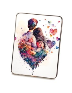 Stone Quadro Coppia 15cm x h20cm