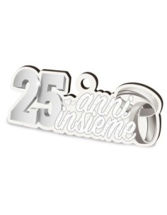 Party 25° anniversario Decoro da appendere 6