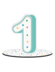 Party Numero 1 da appoggio 18cm x h16