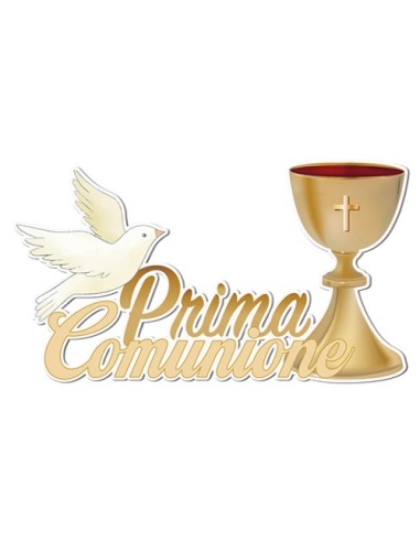 Party Comunione Scritta da parete 120cm x h68cm