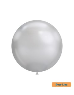 Palloncini Decorator Line Cromato 18" Argento 925 - 20pz | Vendita Ingrosso G3S