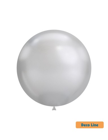 Palloncini Decorator Line Cromato 18" Argento 925 - 20pz | Vendita Ingrosso G3S