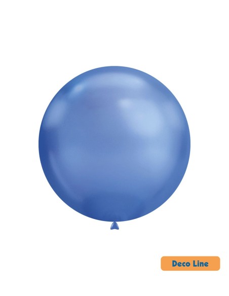 Palloncini Decorator Line Cromato 18" Cromato Blu 263 - 20pz | G3S Party