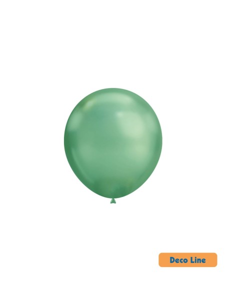 Palloncini Decorator Line Cromato 5" Cromato Verde 262 - 100pz | Vendita Ingrosso G3S