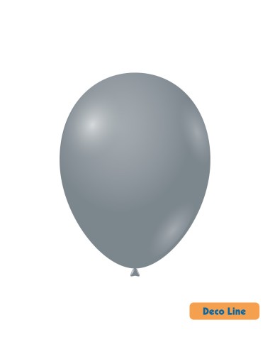 Palloncini Decorator Line Pastello 12" Piombo 258 - 50pz | Vendita Ingrosso G3S